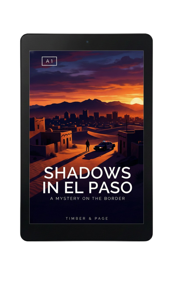Shadows in El Paso: A Mystery on the Border - A1 Graded Reader