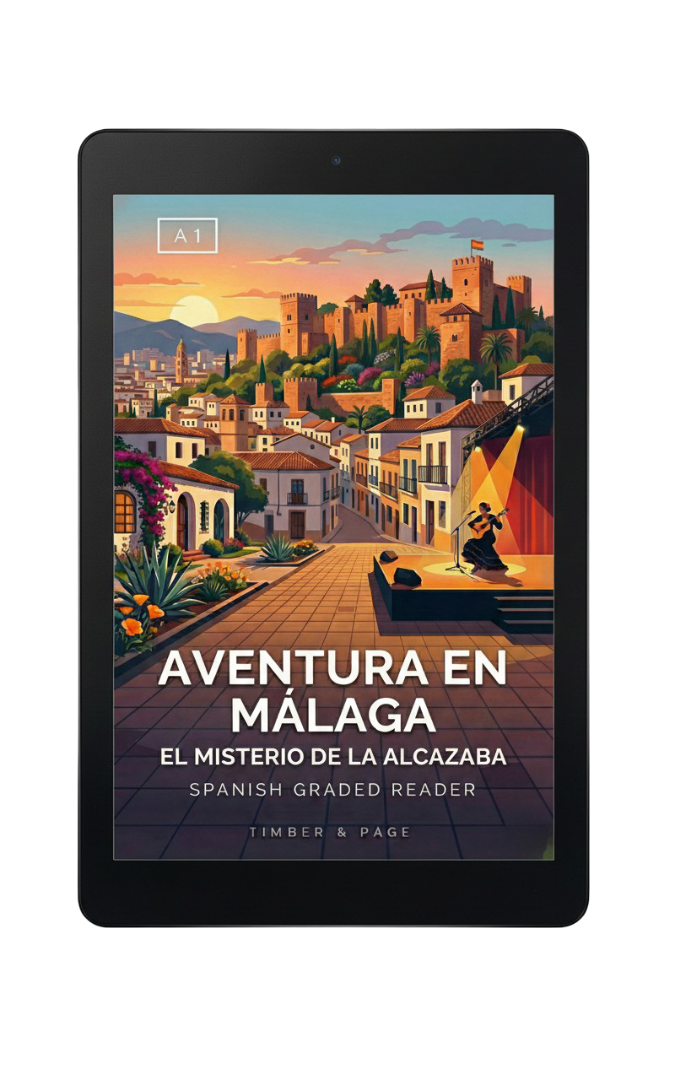 Aventura en Málaga: El Misterio de la Alcazaba - A1 Graded Reader